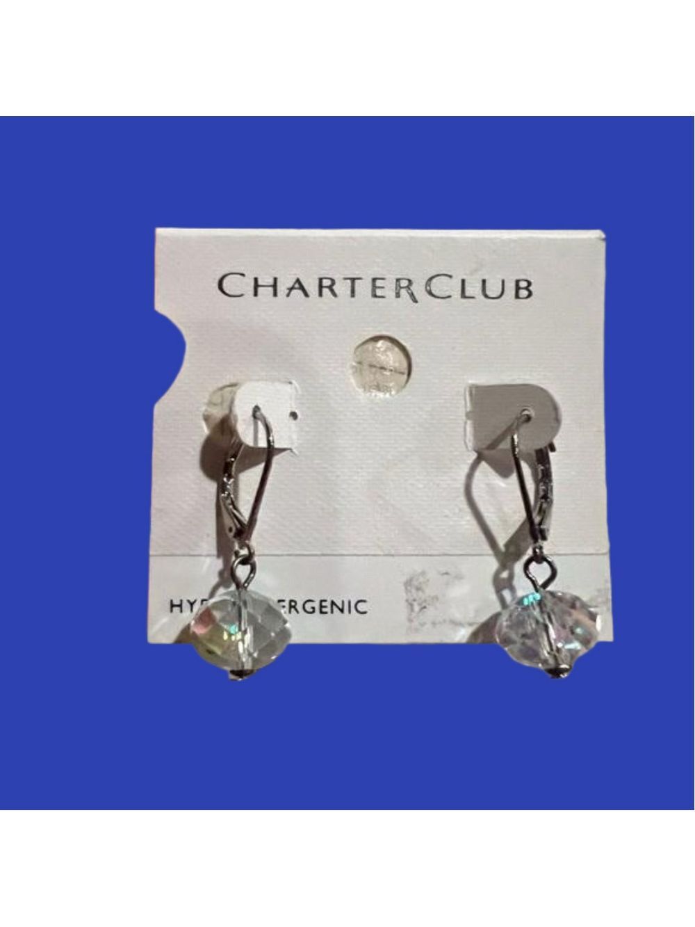 CHARTER CLUB EARRINGS NWT HYPOALLERGENIC